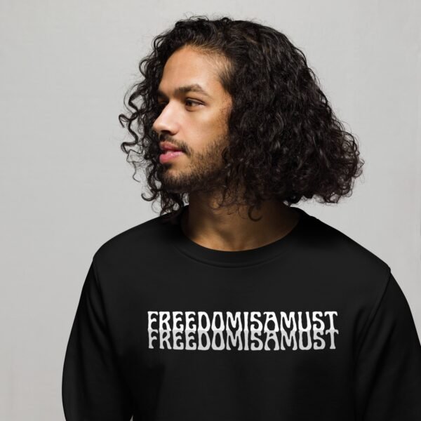 Unisex organic sweatshirt - Image 2