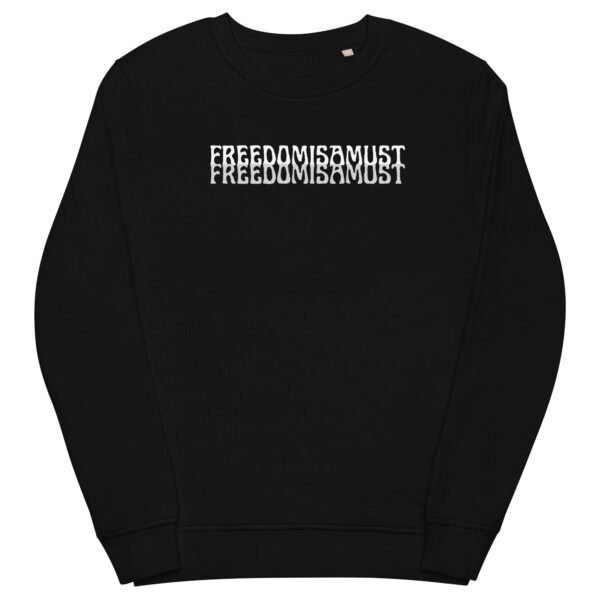 Unisex organic sweatshirt - Image 3